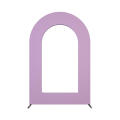 arch combination wedding event pink pillow case backdrops